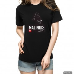 T-Shirt Donna con testa di Pastore Belga Malinois